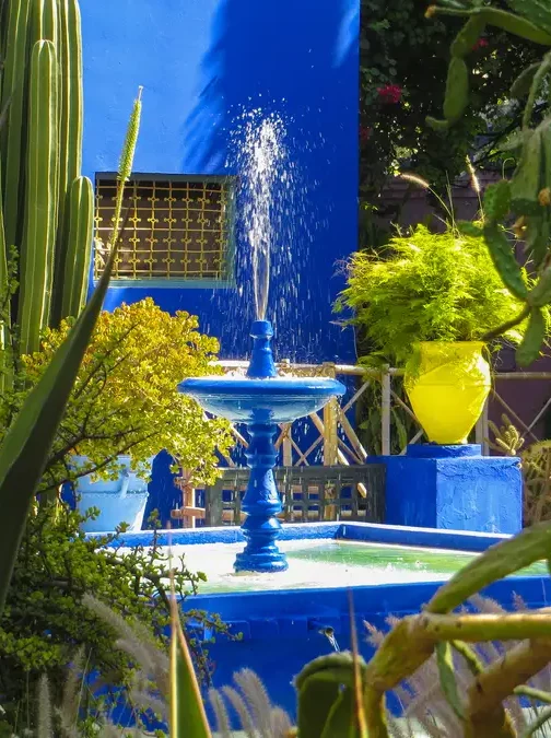 Vodni element Majorelle jardin