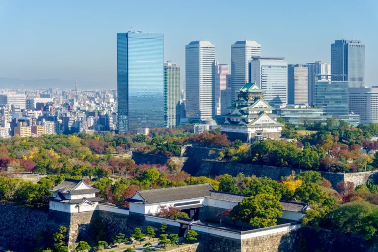 Osaka castle, Japan