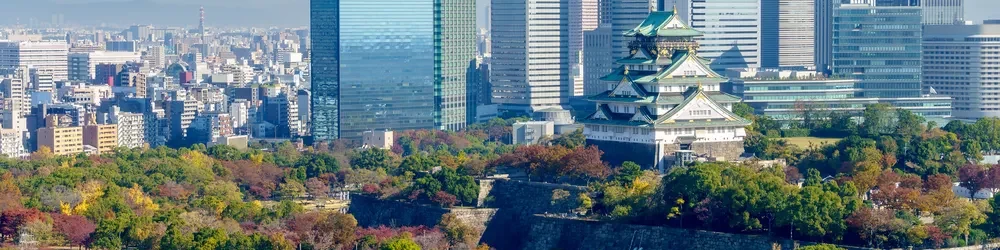 Osaka castle, Japan